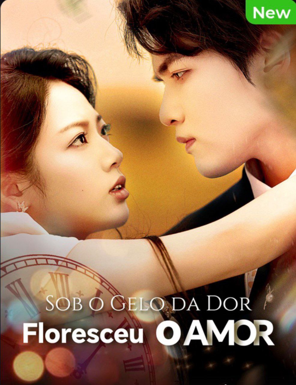 Image SOB O GELO DA DOR FLORESCEU O AMOR