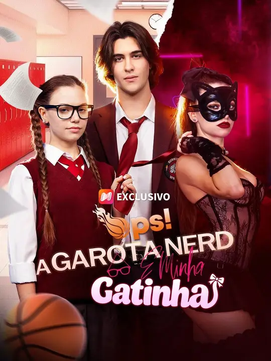 Image OPS! A GAROTA NERD E MINHA GATINHA