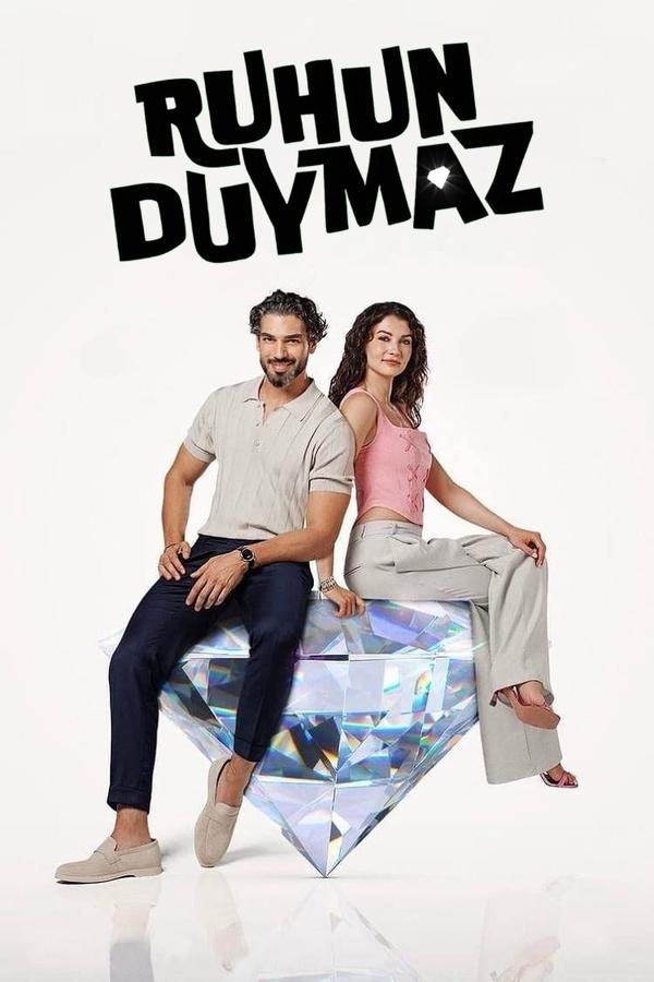 Cena da série Sua alma não ouve - Ruhun Duymaz